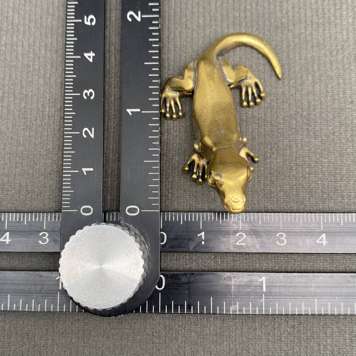 Lizard Brass Crafts Decoration Desktop Ornaments