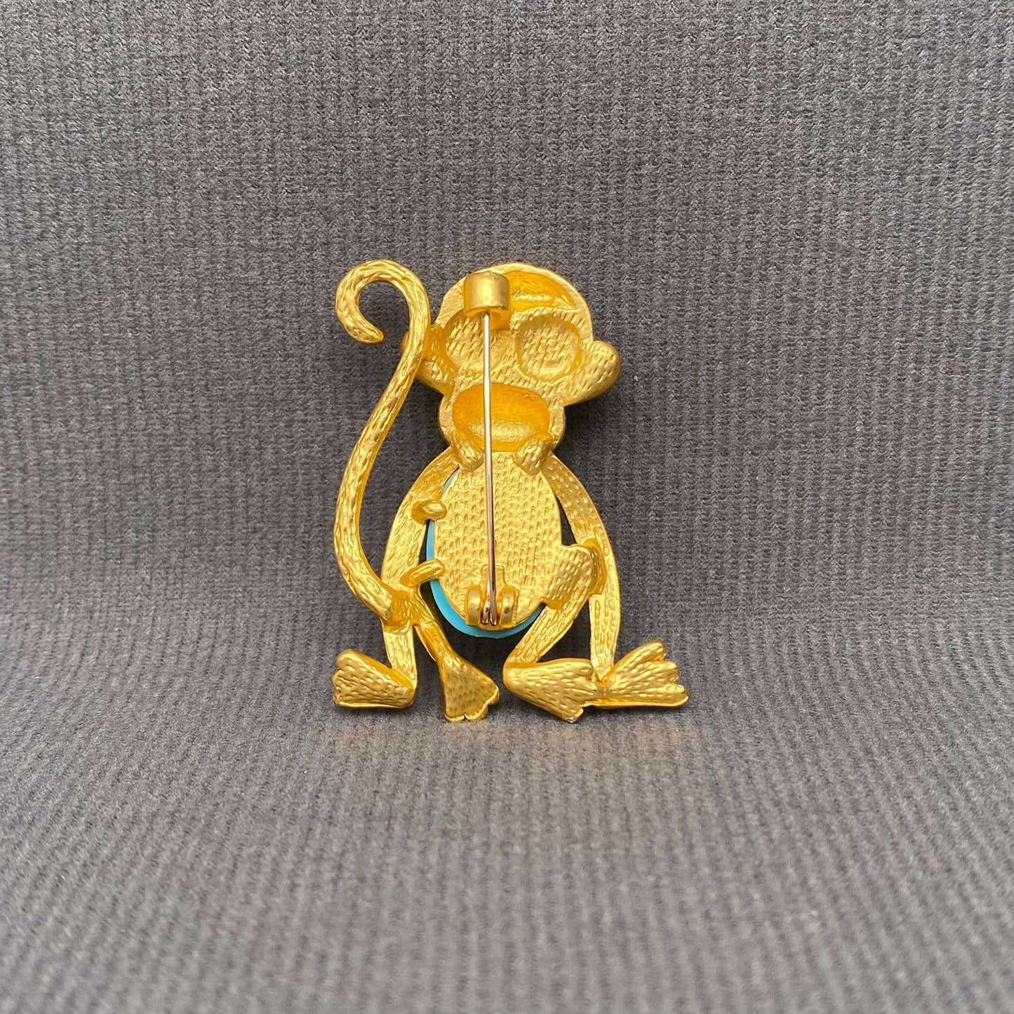 Monkey Brooch