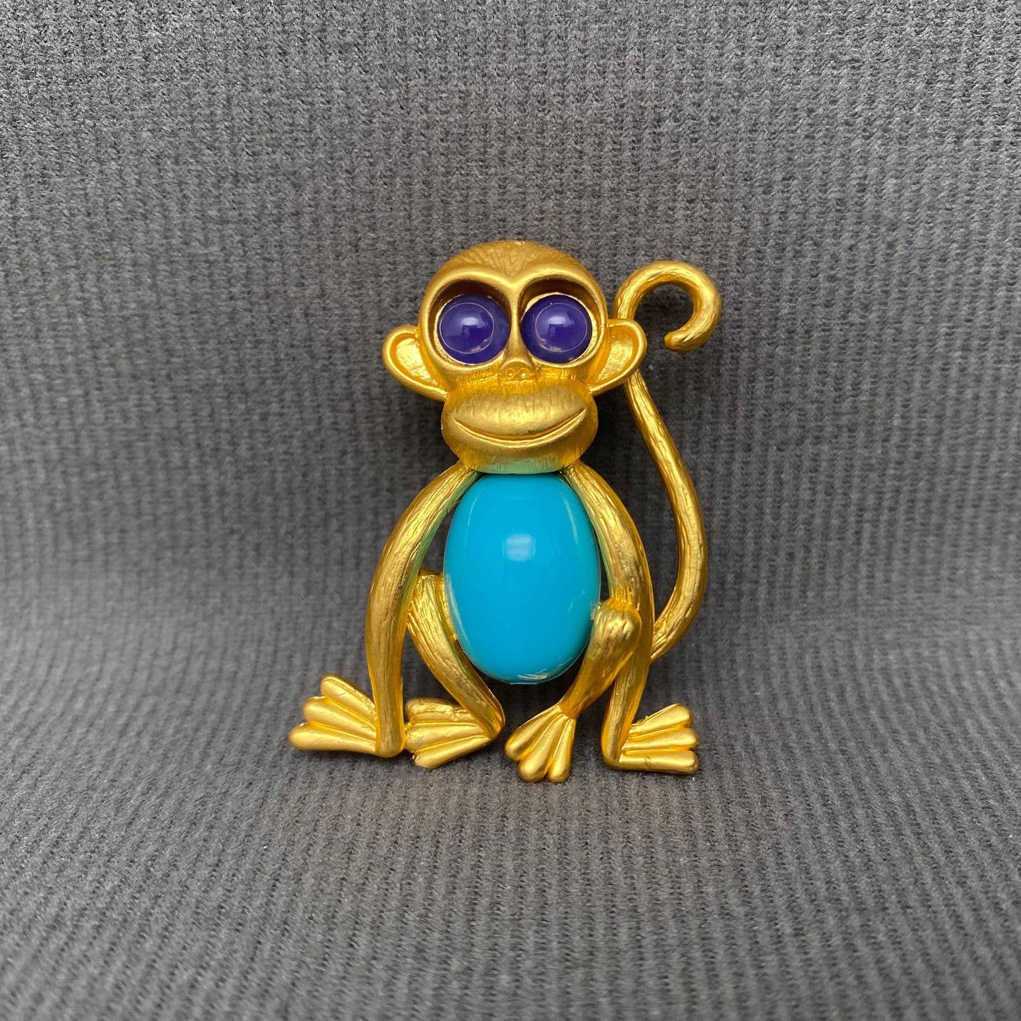Monkey Brooch