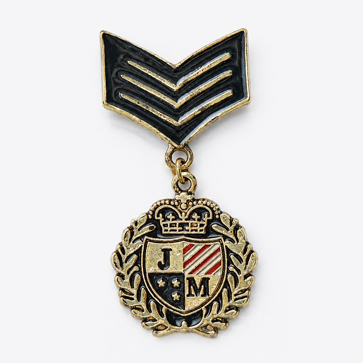 Vintage Inspired Emblem Brooch Pin Collection: A9