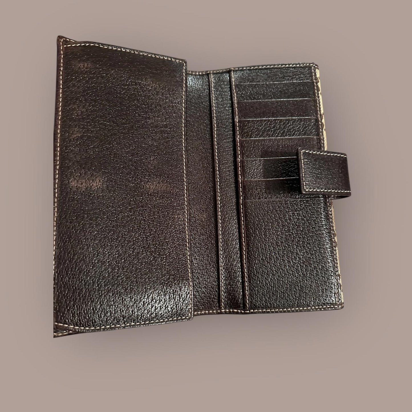 Gucci Women's Signature GG Canvas Wallet with Bow Accent