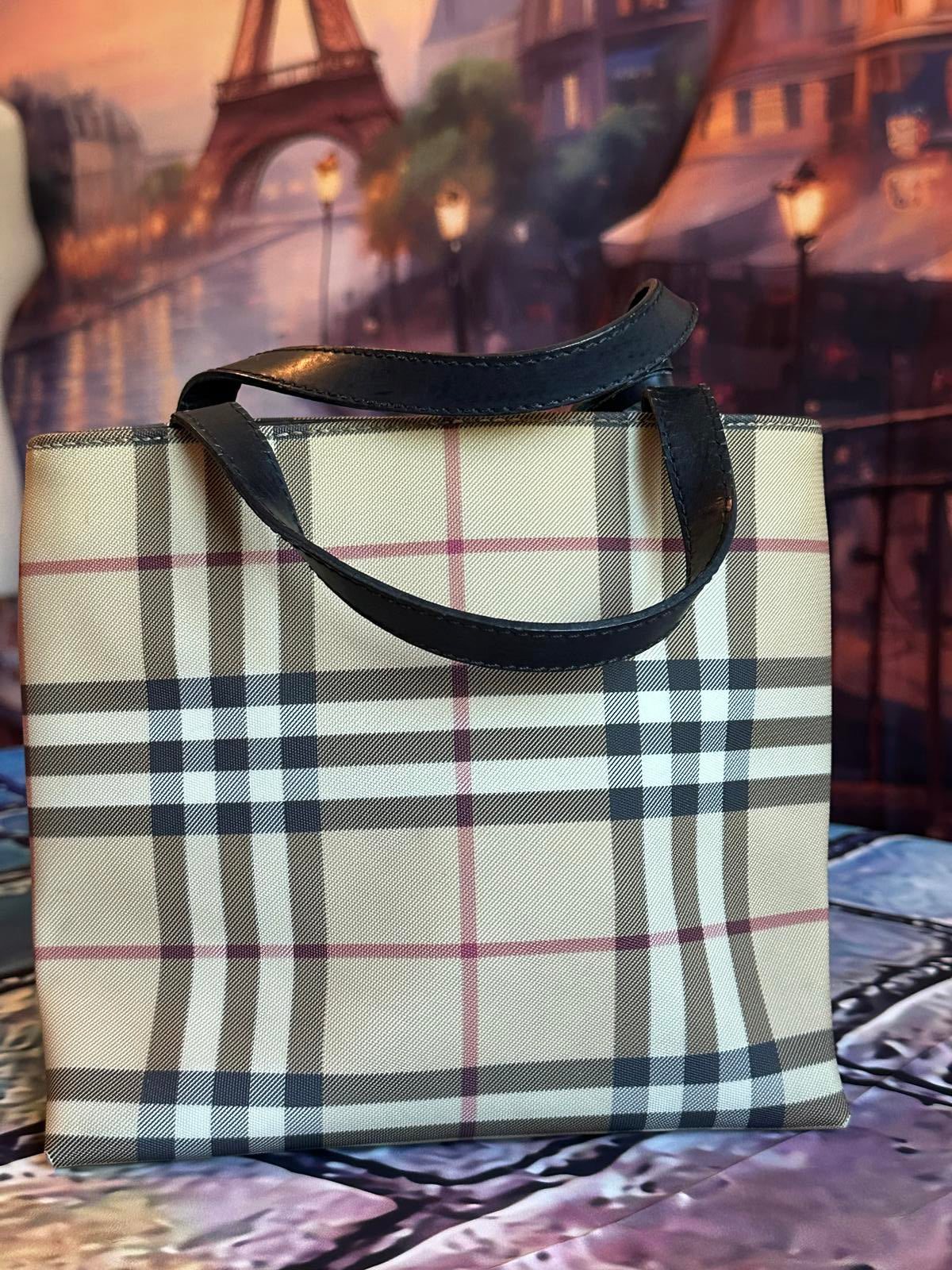 Burberry Classic Check Mini Tote Bag