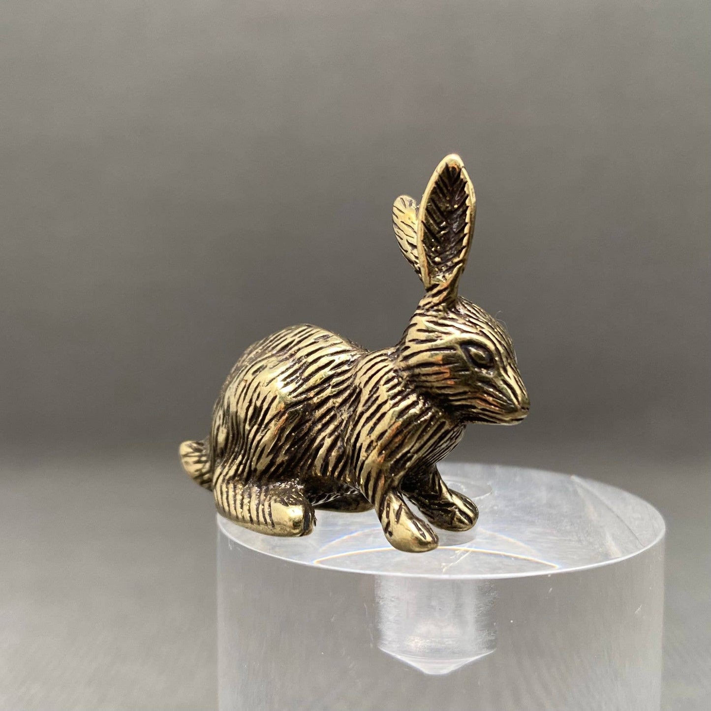 Brass Rabbit Crafts Decoration Desktop Ornaments