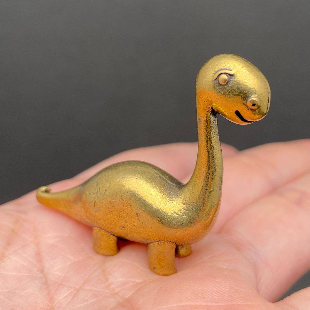 Cartoon Dinosaur Brass Crafts Decoration Desktop Ornaments
