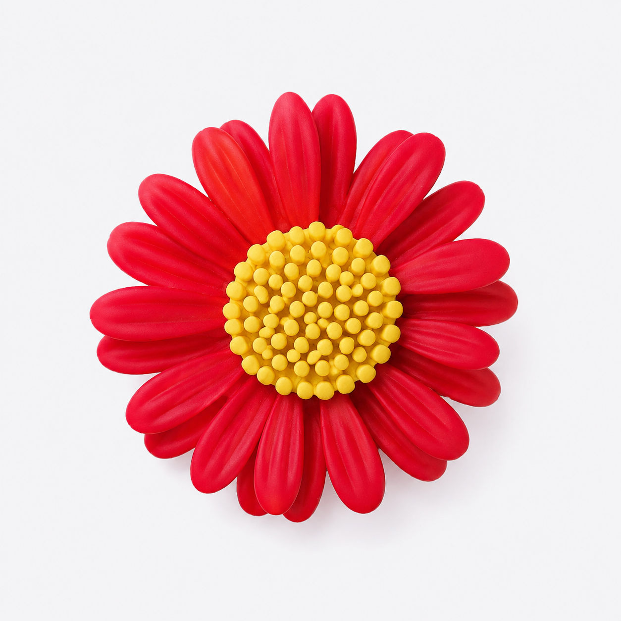 Colorful Enamel Daisy Flower Brooch Pin: A1