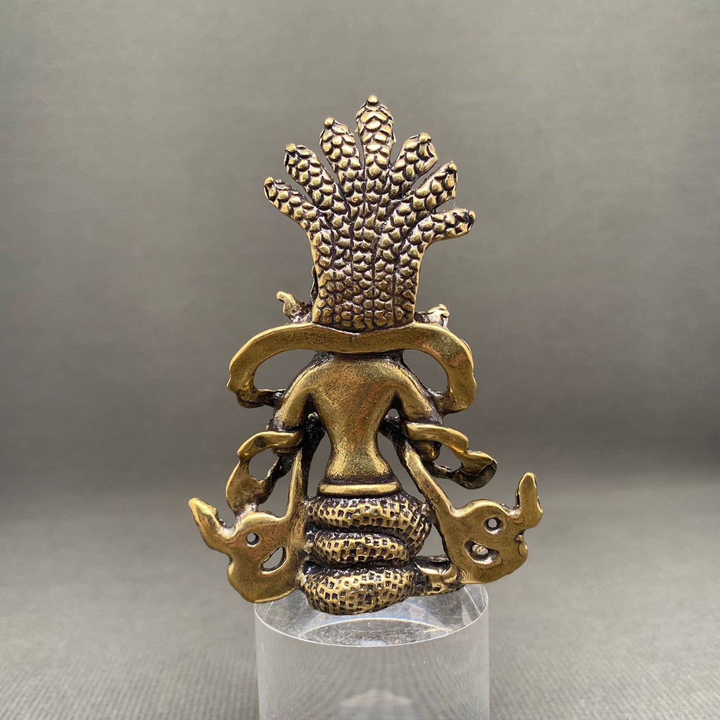 Brass Snake Nuwa Crafts Decoration Desktop Ornaments