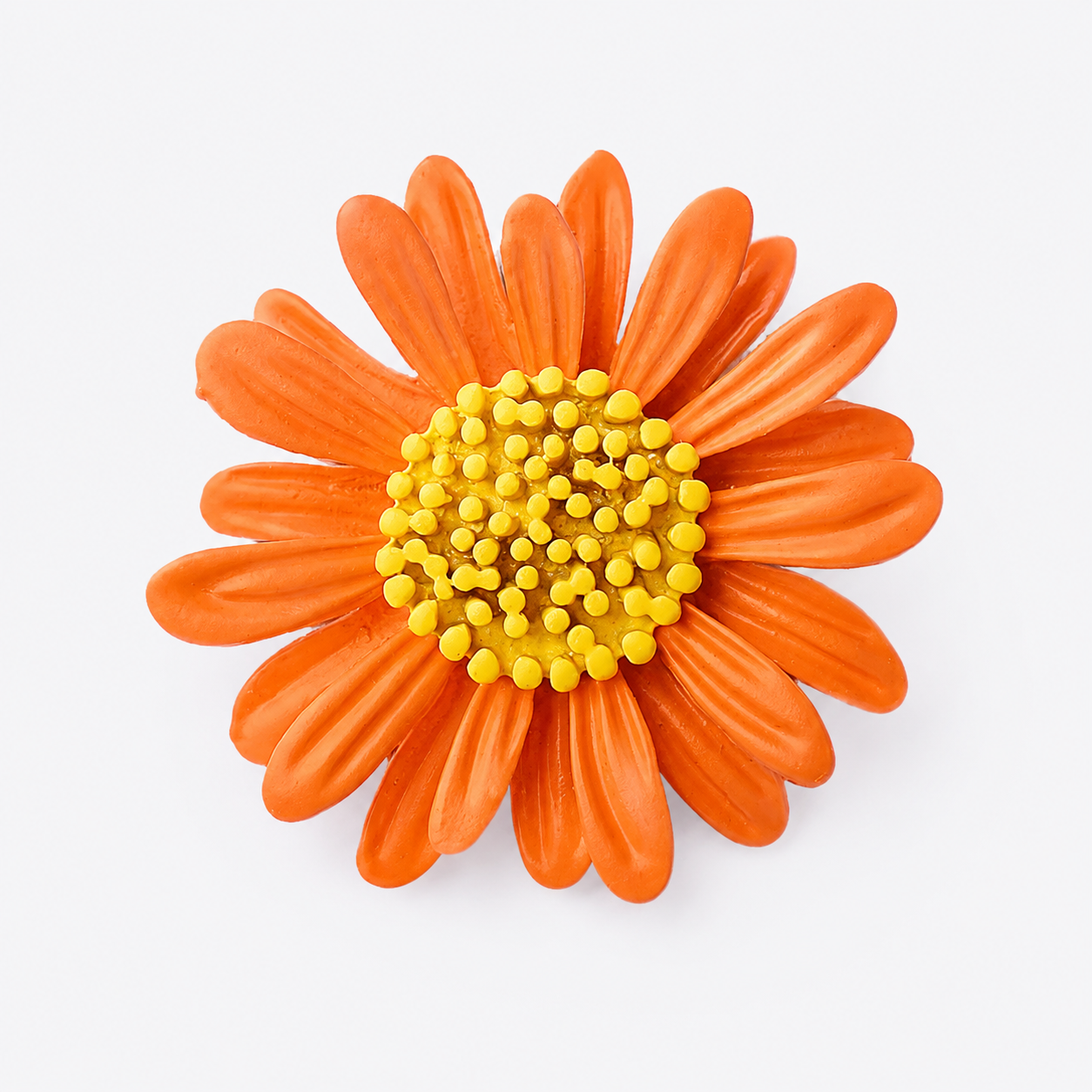 Colorful Enamel Daisy Flower Brooch Pin: A1