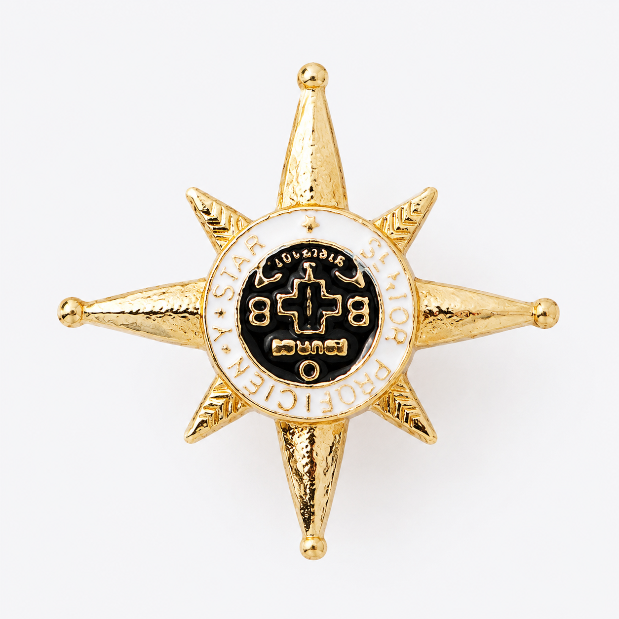 Vintage Inspired Emblem Brooch Pin Collection: A9