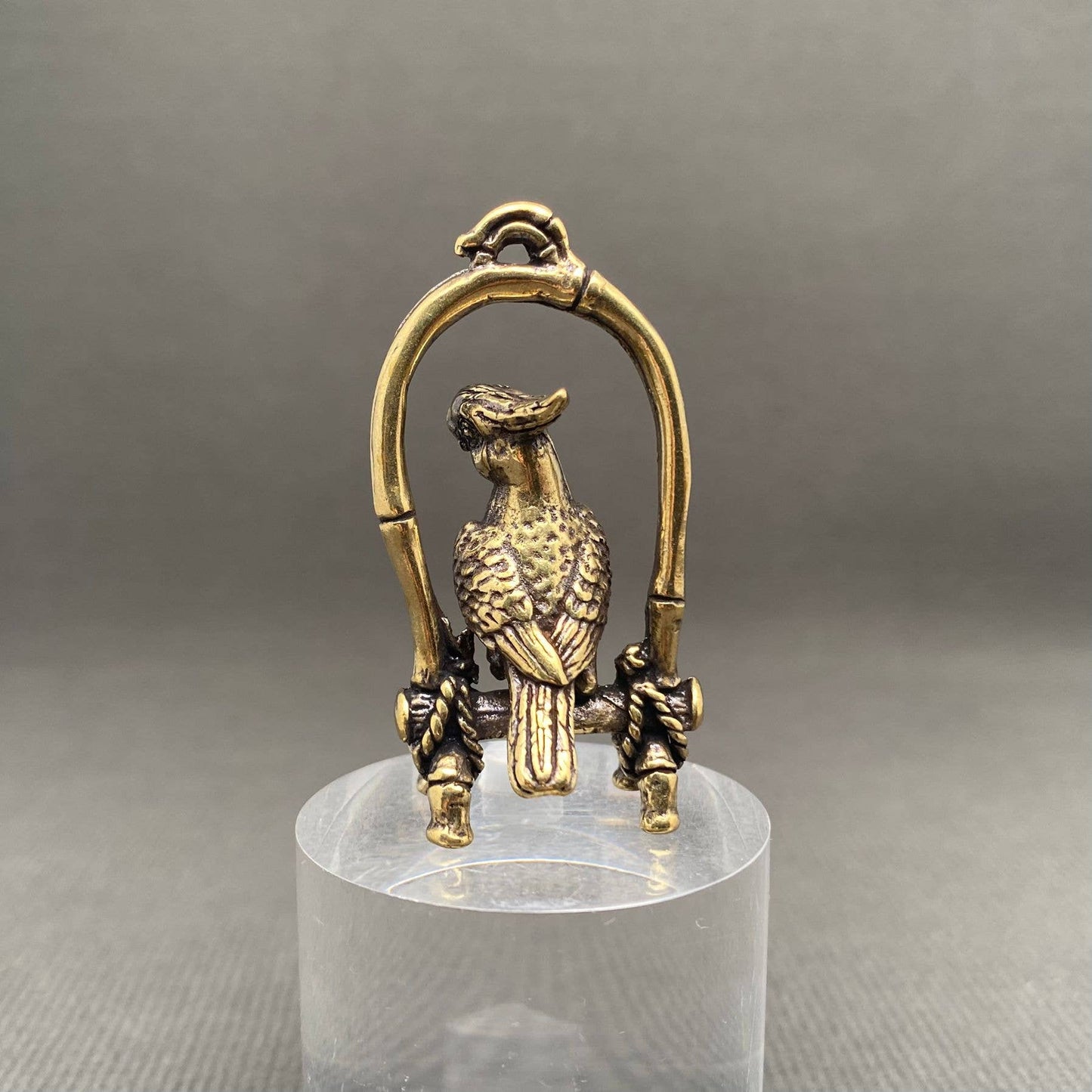 Brass Parrot Crafts Decoration Desktop Ornaments