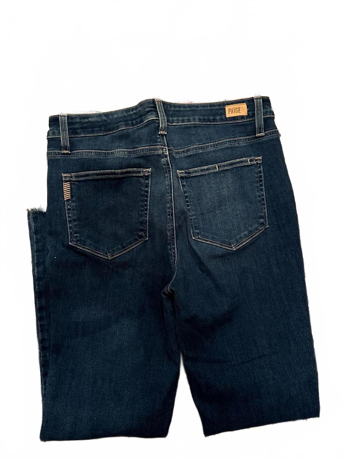 PAIGE Hoxton Slim Straight Leg Jeans in Dark Wash