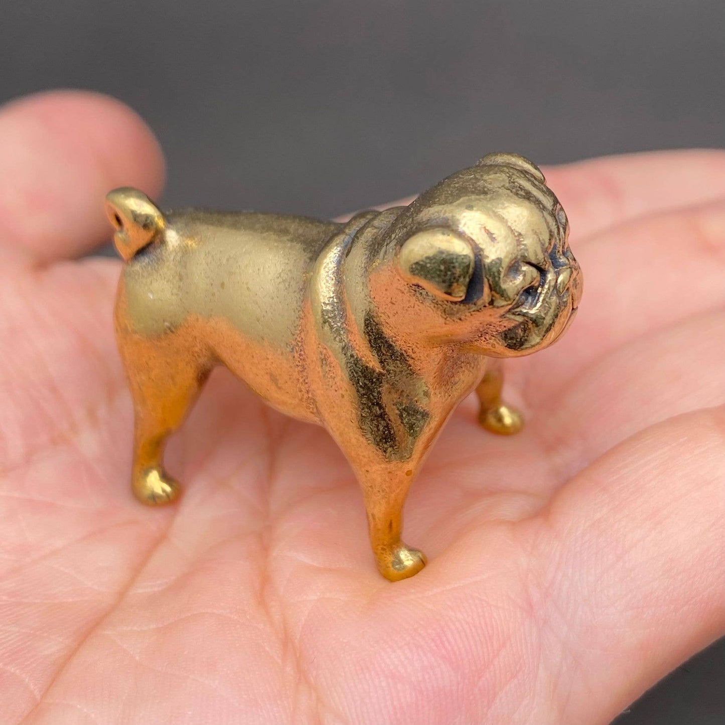 Brass Bulldog Crafts Decoration Desktop Ornaments