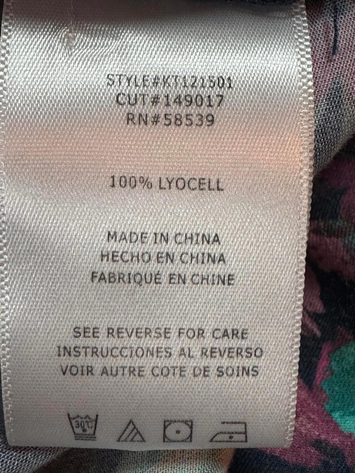 Kut from the Kloth Women's Floral Button-Up Blouse Size M