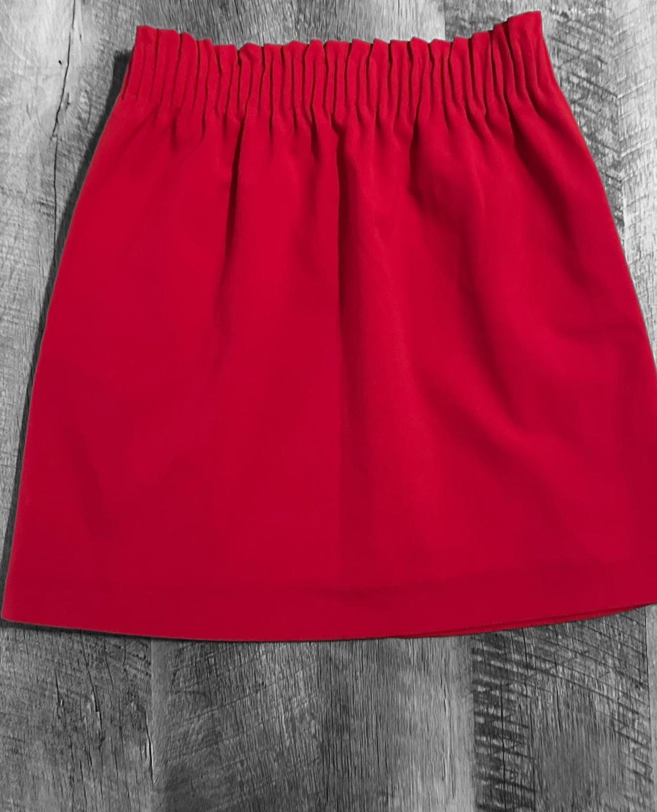 J.Crew Red Women's Chic Skirt - Size 00