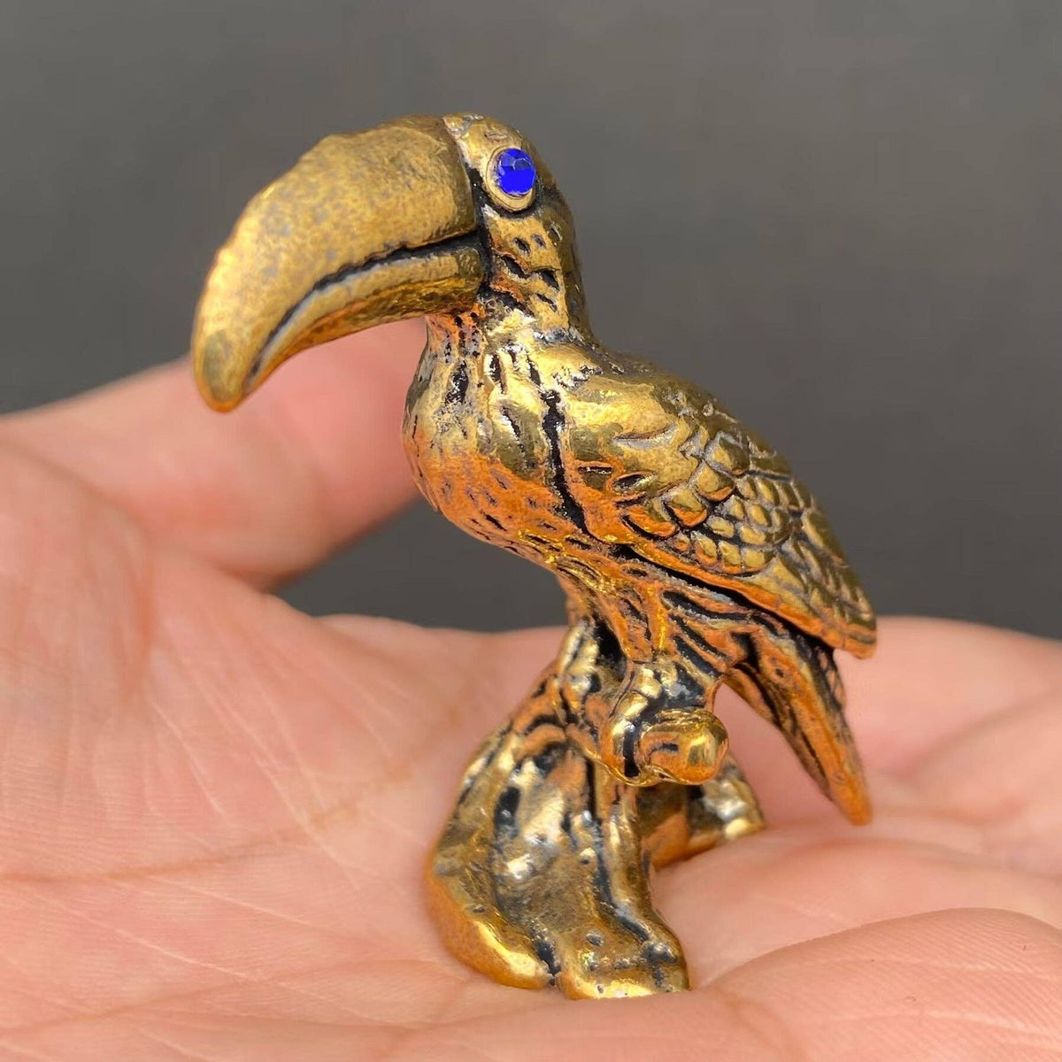 Brass Toucan Crafts Decoration Desktop Ornaments