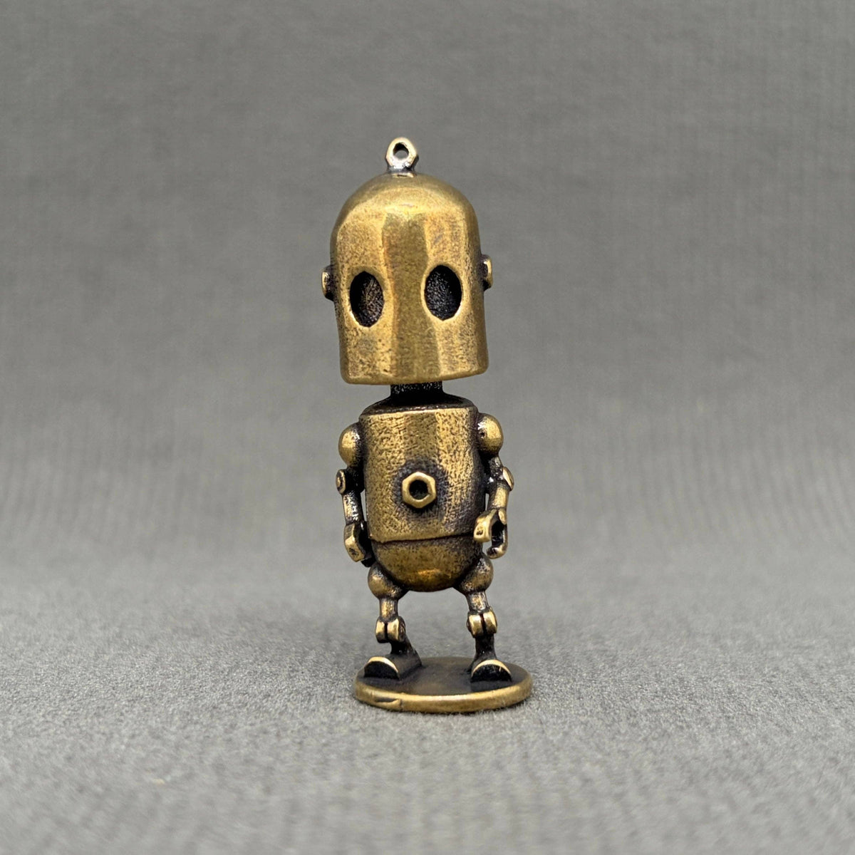 Mini Robot Brass Crafts Desktop Ornaments