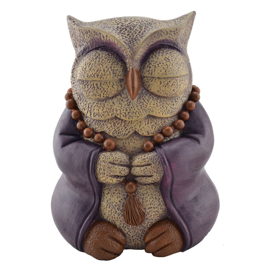 Meditative Owl - Cast Resin