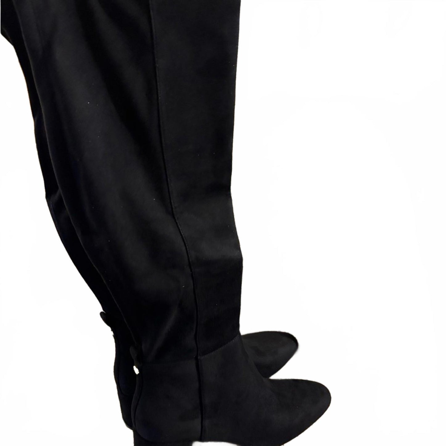 Michael Kors Black Suede Knee Boots Brand NEW Size 9.5