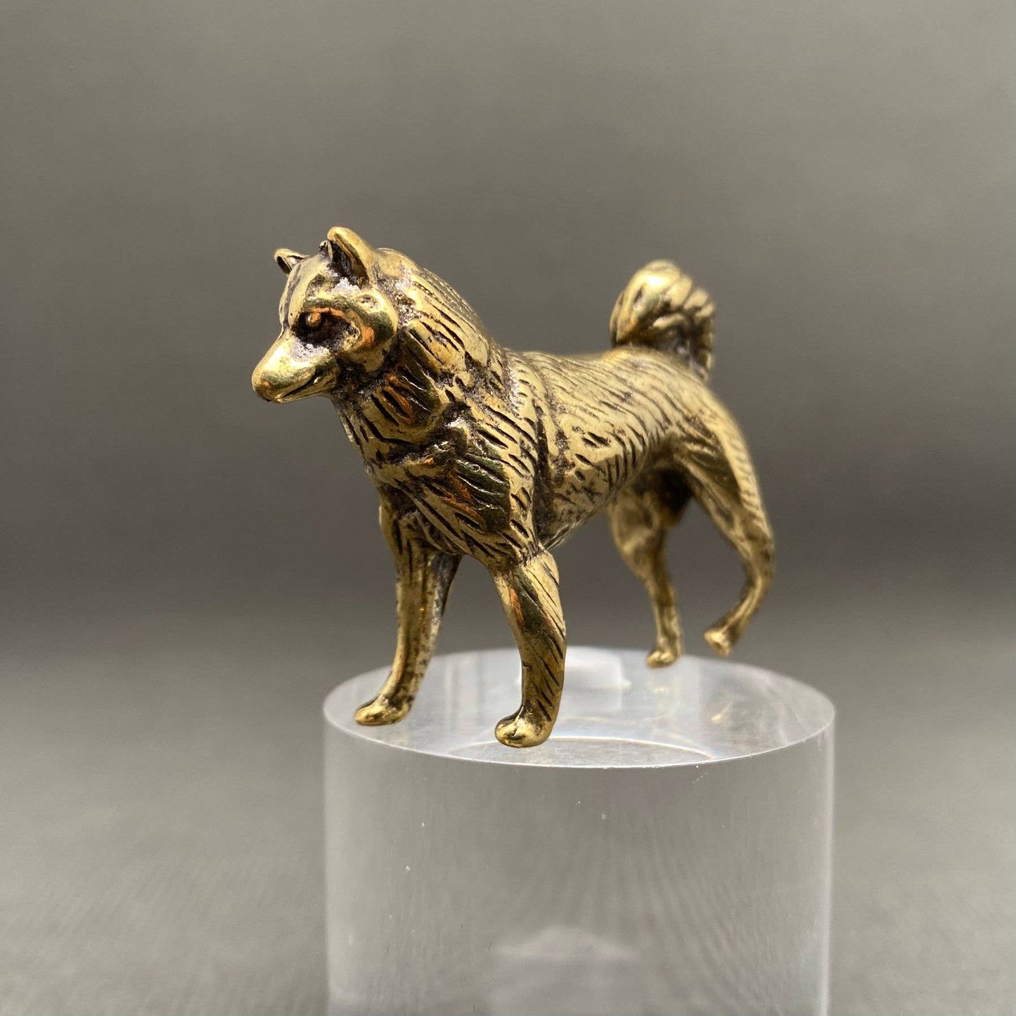 Brass Dog Crafts Decoration Desktop Ornaments