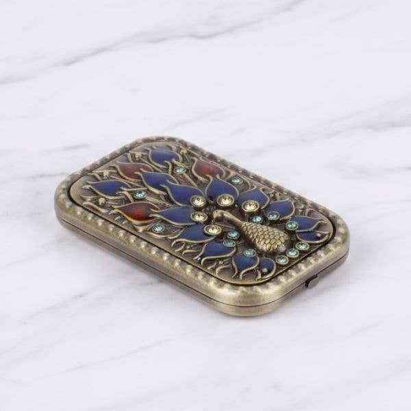 Compact Mirror - Peacock