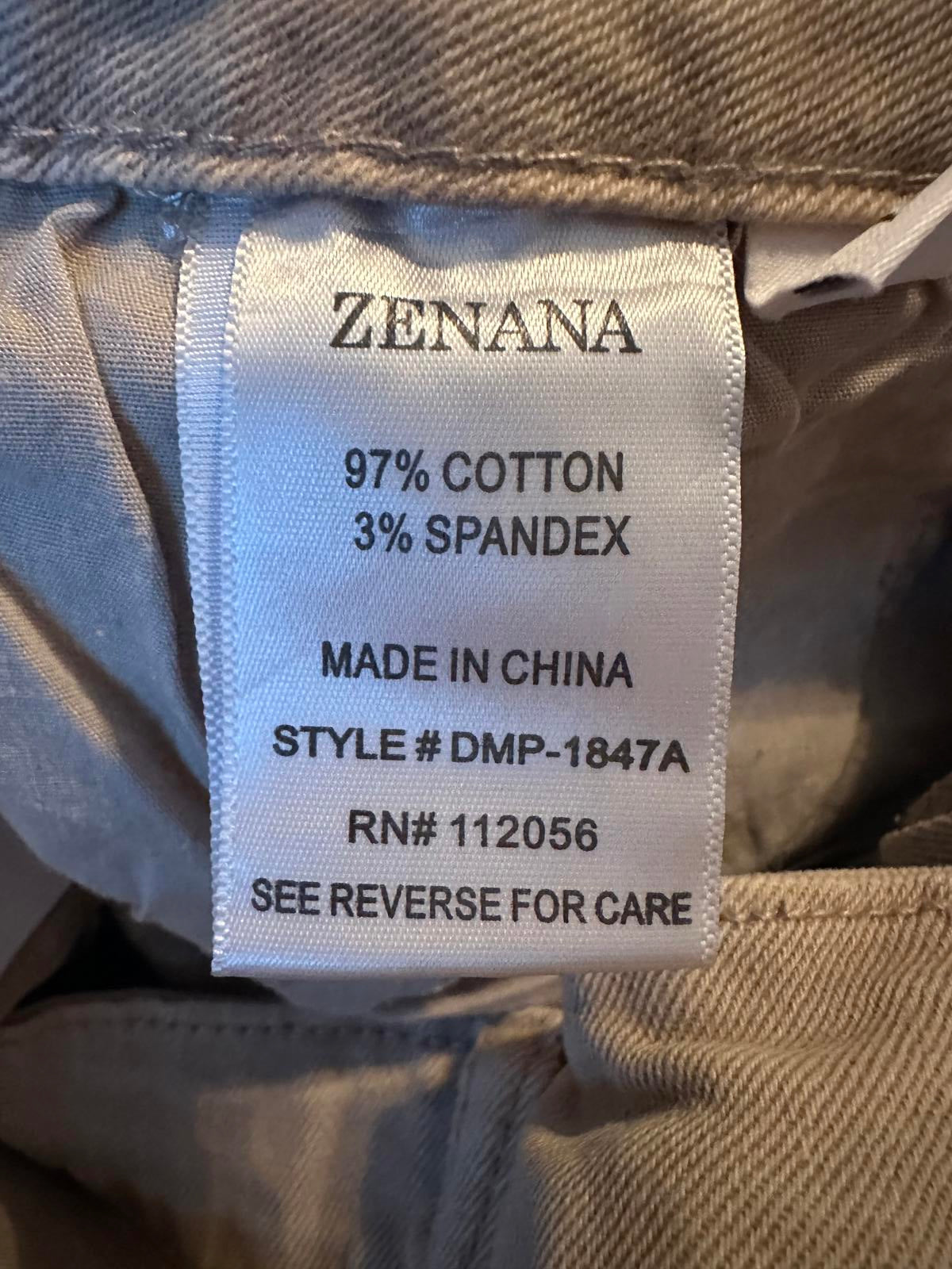 Zenana Women's Casual Wide-Leg Pants in Beige