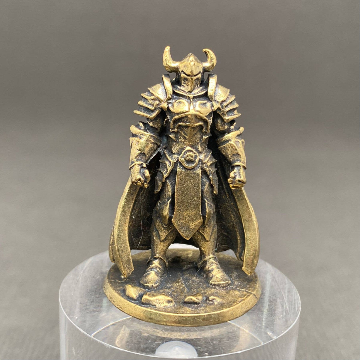 Warrior Wearing Armor Brass Crafts Decoration Desktop Ornaments