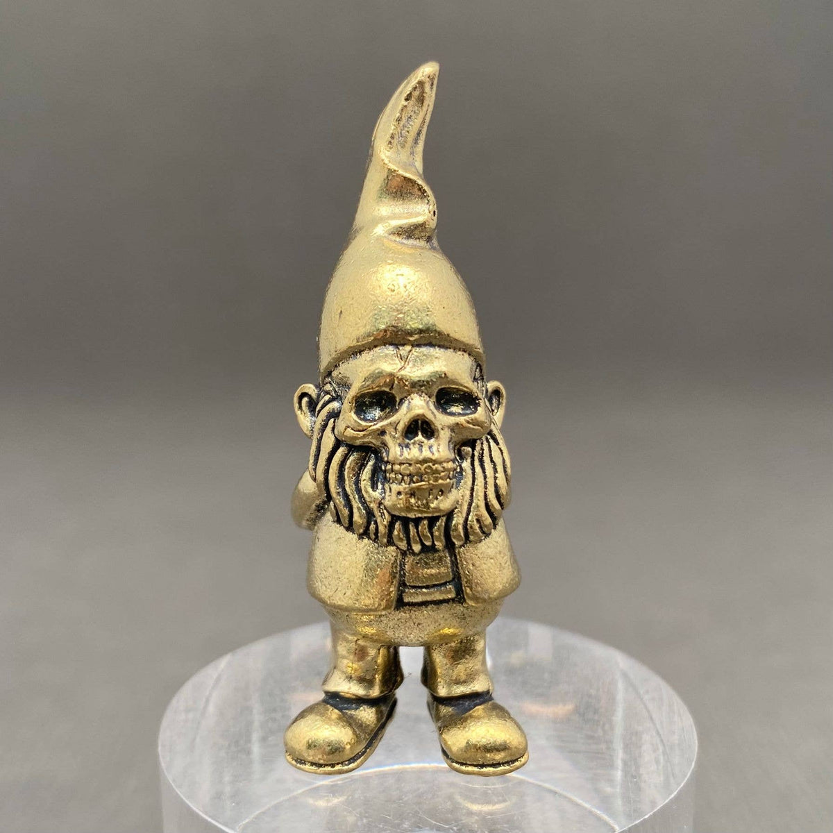 Skull Dwarf Brass Crafts Decoration Desktop Ornaments