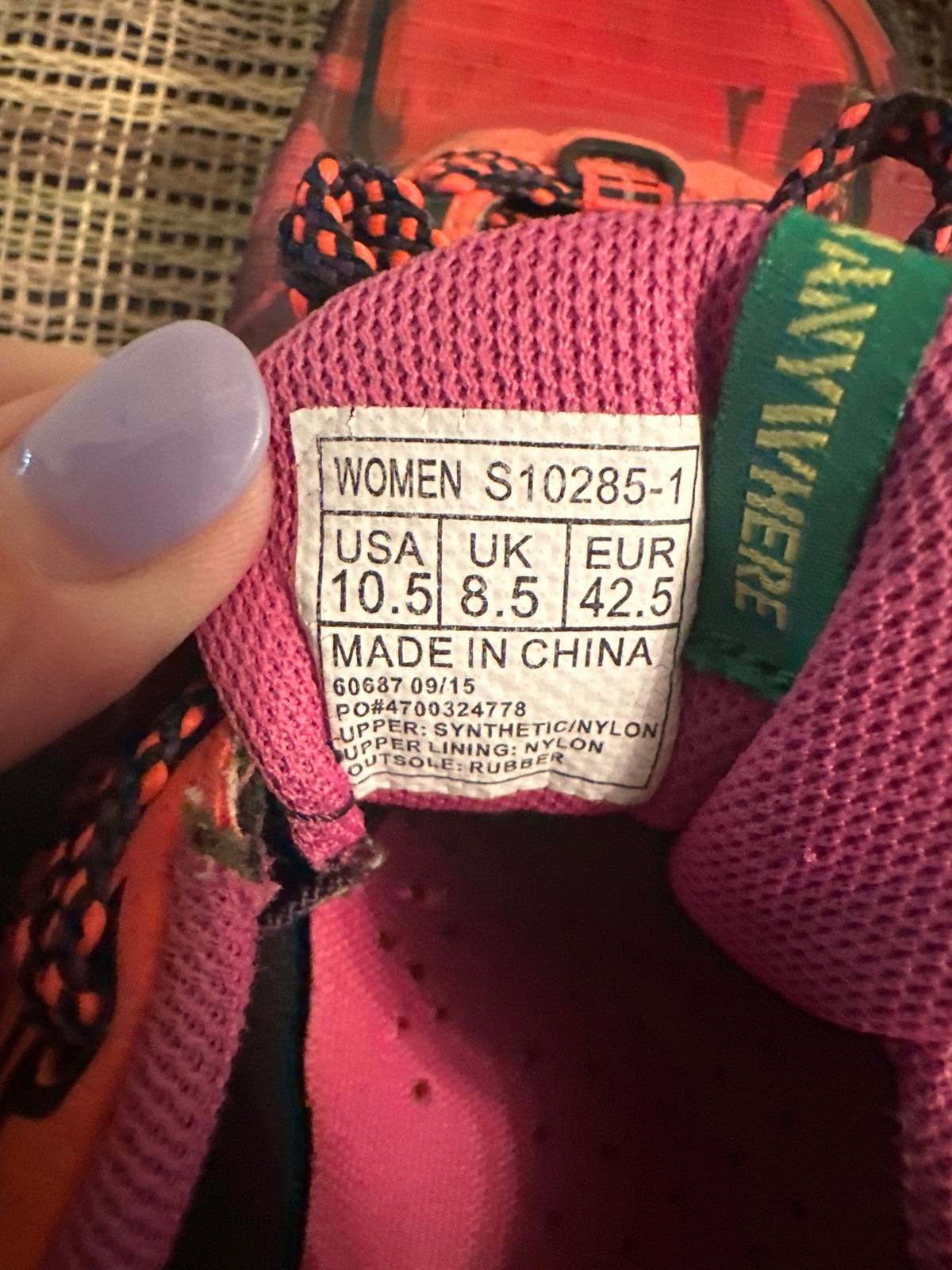Saucony Women's Trail Running Shoes - Size 10.5