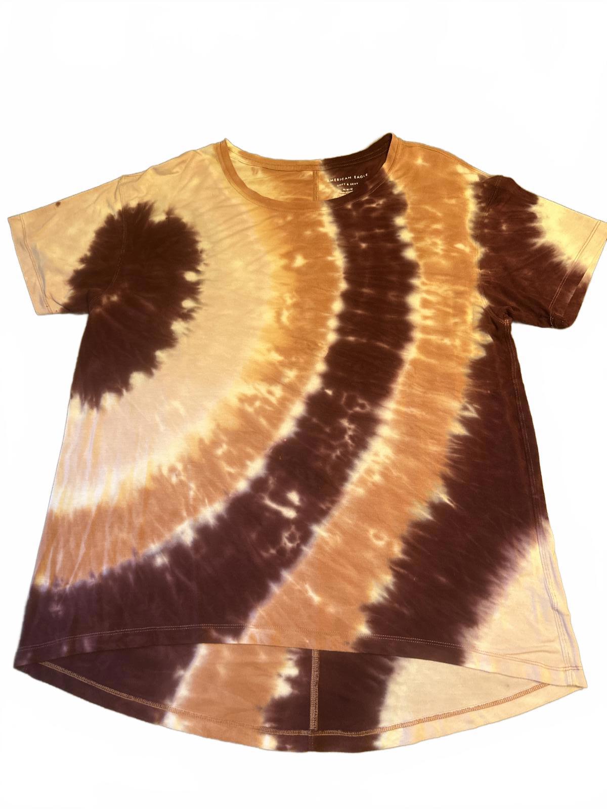 American Eagle Tie-Dye T-Shirt Soft Comfortable Medium
