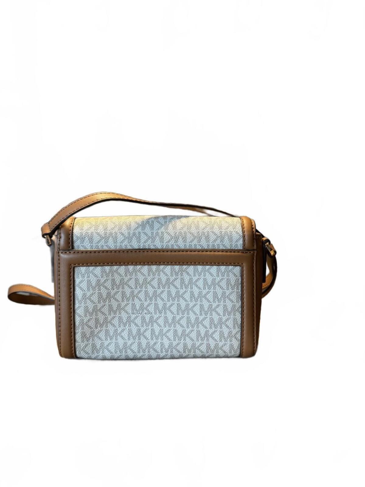 Michael Kors Monogram Crossbody Bag with Adjustable Strap